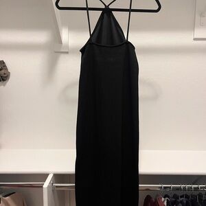 Black Halter Dress